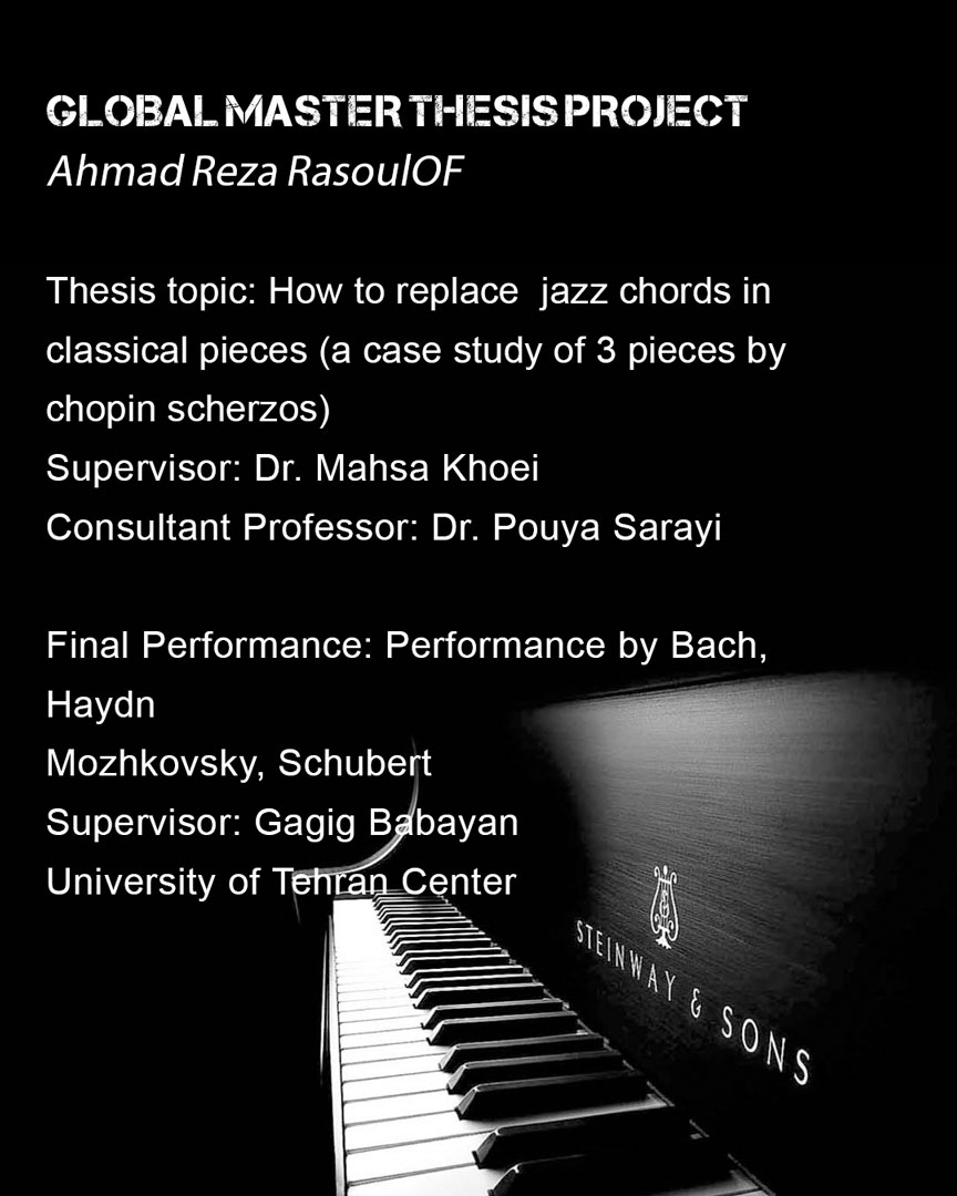 Master Thesis Project